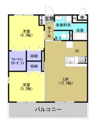 長嶺小学校入口 徒歩5分 2階の物件間取画像